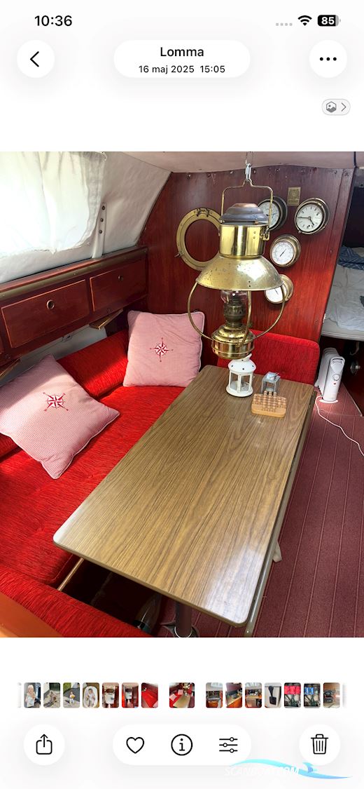 Marieholm 32 Zeilboten 1977, met Volvo Penta Md 11 C motor, Sweden