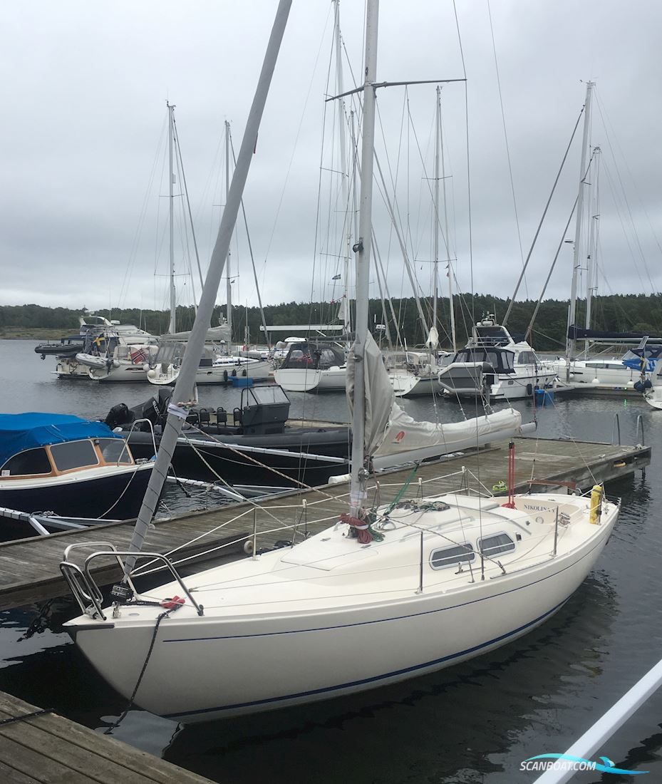 Marieholm IF-boat Zeilboten 1976, met Vetus M2.18 motor, Sweden