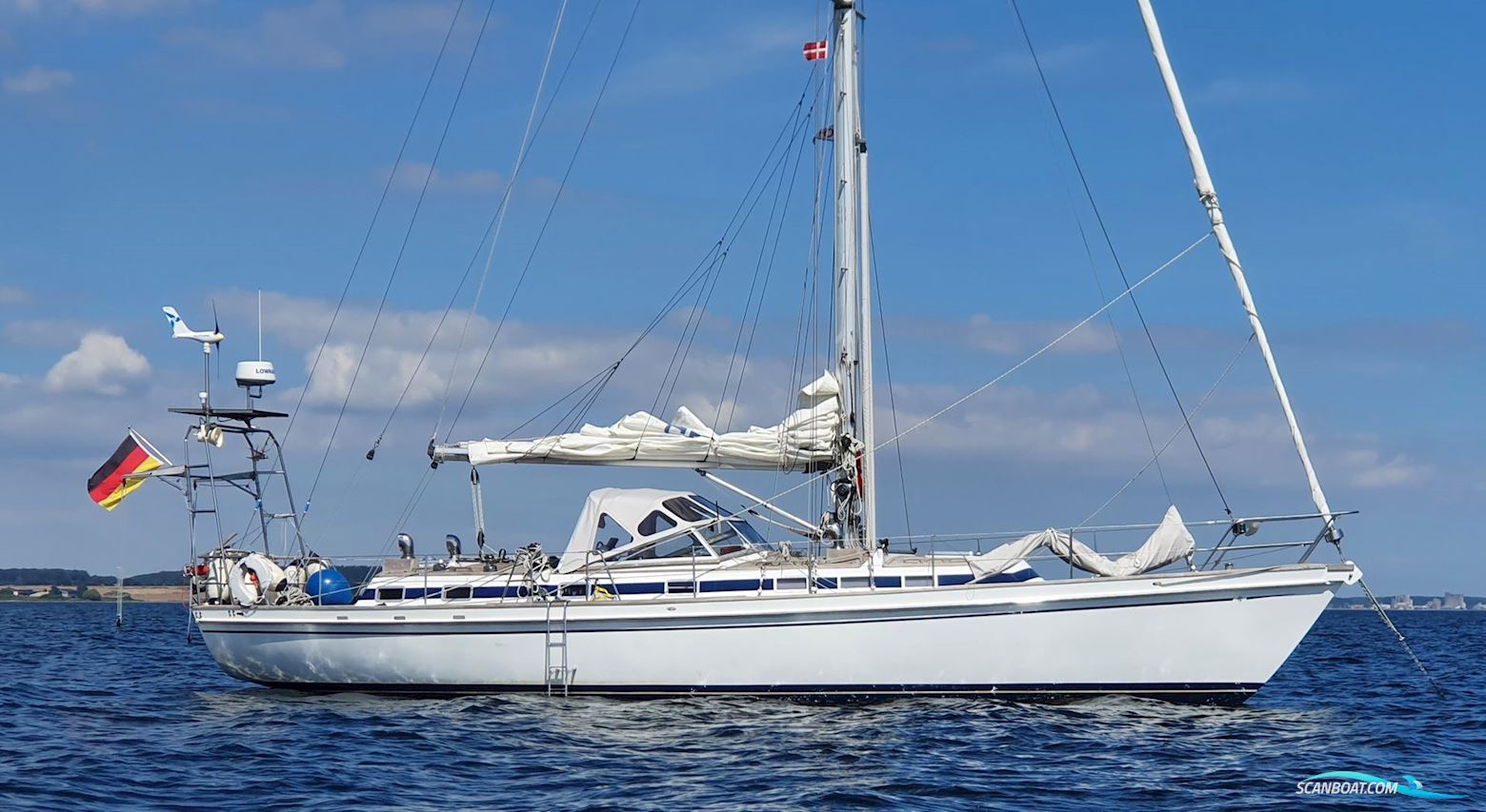 Marimba 44 – Aluminum Yacht – Blue Water Cruiser For Ocean Cruising Zeilboten 1996, met Mwm 226.4 motor, Portugal