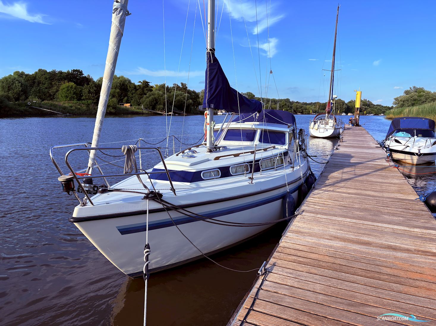 Mascot 28 Zeilboten 1986, met Volvo Penta MD 2003 motor, Duitsland