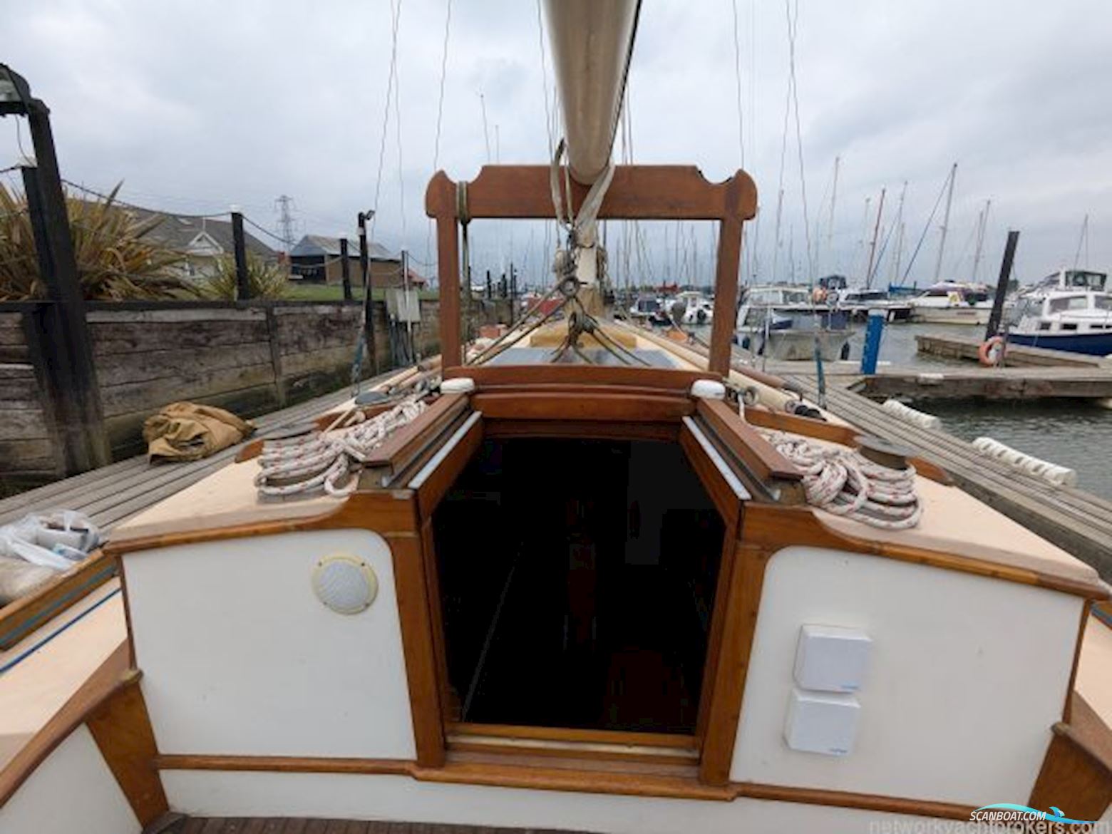 Maurice Griffiths One Off Traditional Built Wooden Sailing Yacht