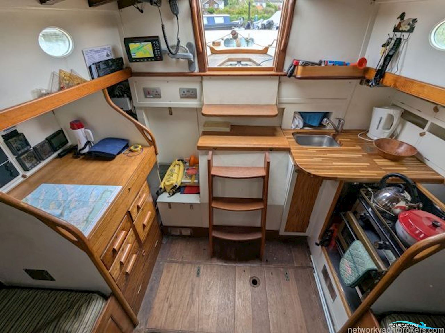 Maurice Griffiths One Off Traditional Built Wooden Sailing Yacht