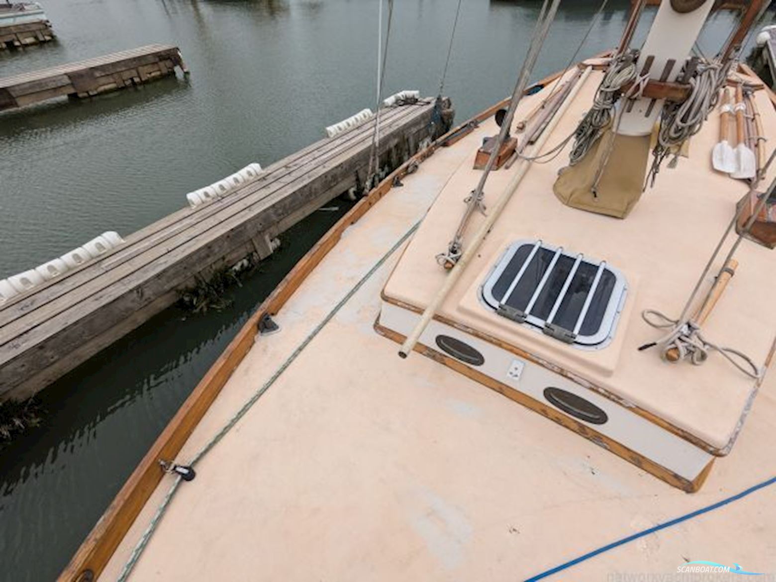 Maurice Griffiths One Off Traditional Built Wooden Sailing Yacht