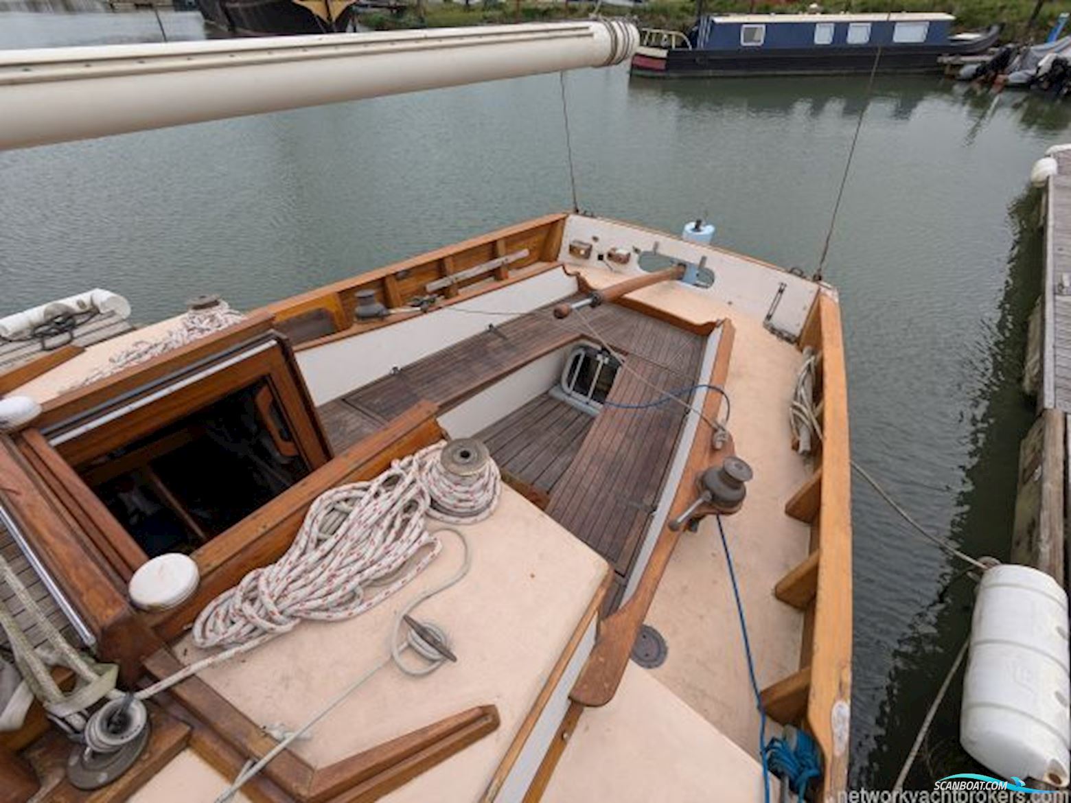Maurice Griffiths One Off Traditional Built Wooden Sailing Yacht