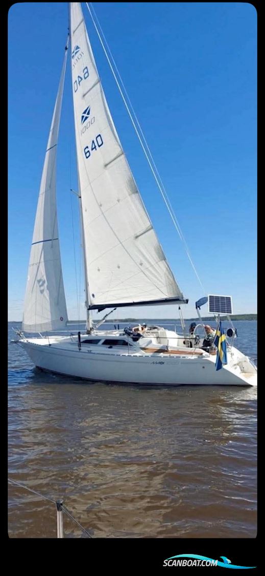Maxi 1000 Zeilboten 1993, met Volvo Penta 2002B motor, Sweden