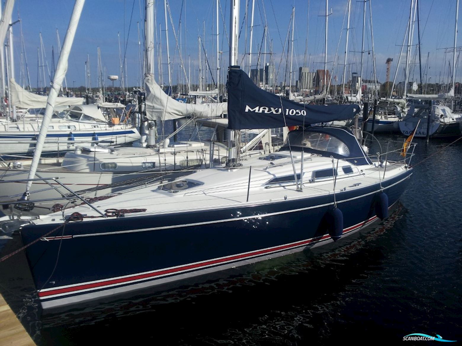 Maxi 1050 Zeilboten 2005, met Volvo-Penta motor, Duitsland