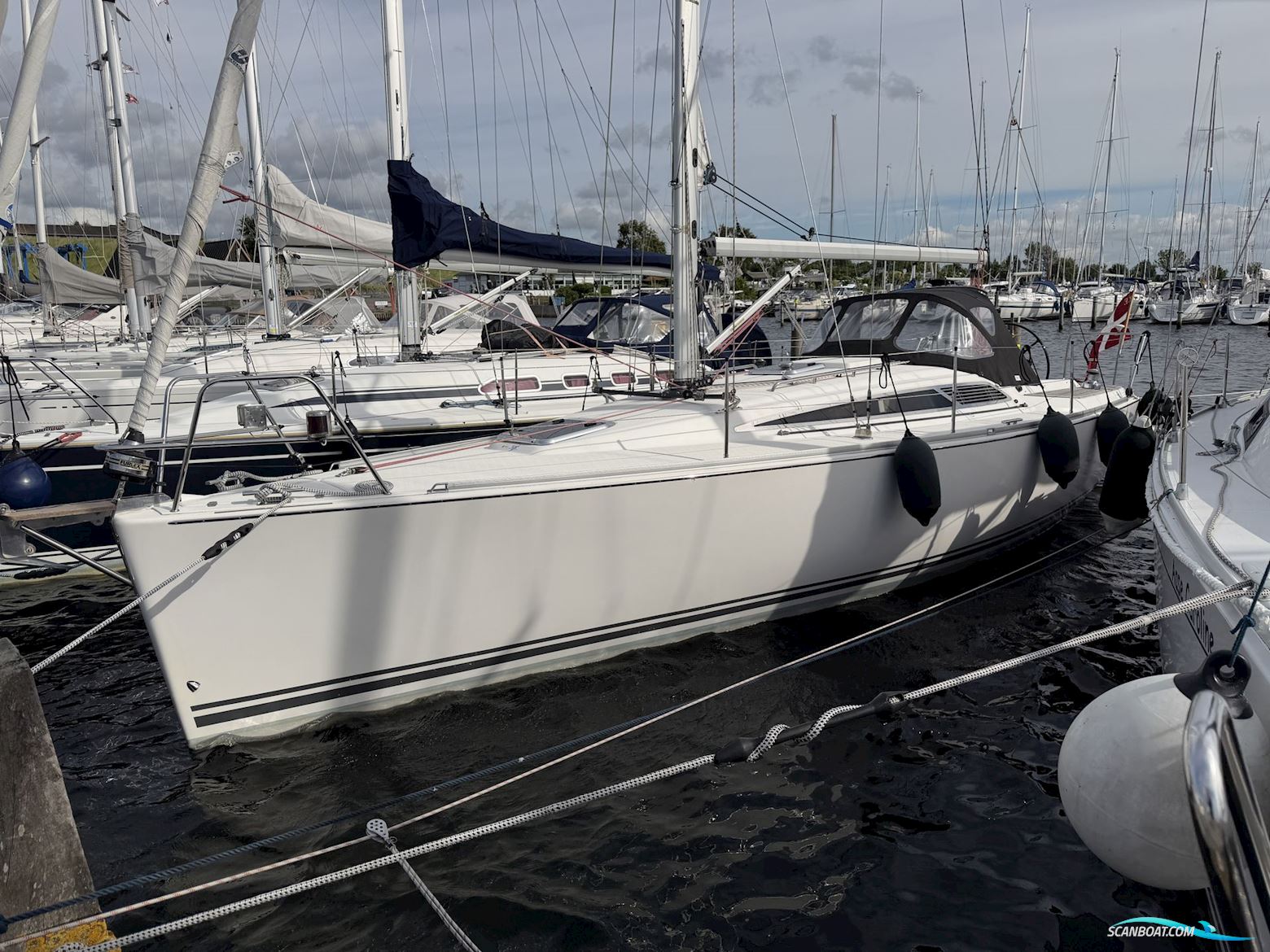 Maxi 1060 Zeilboten 2009, met Volvo Penta D1-30F motor, Denemarken