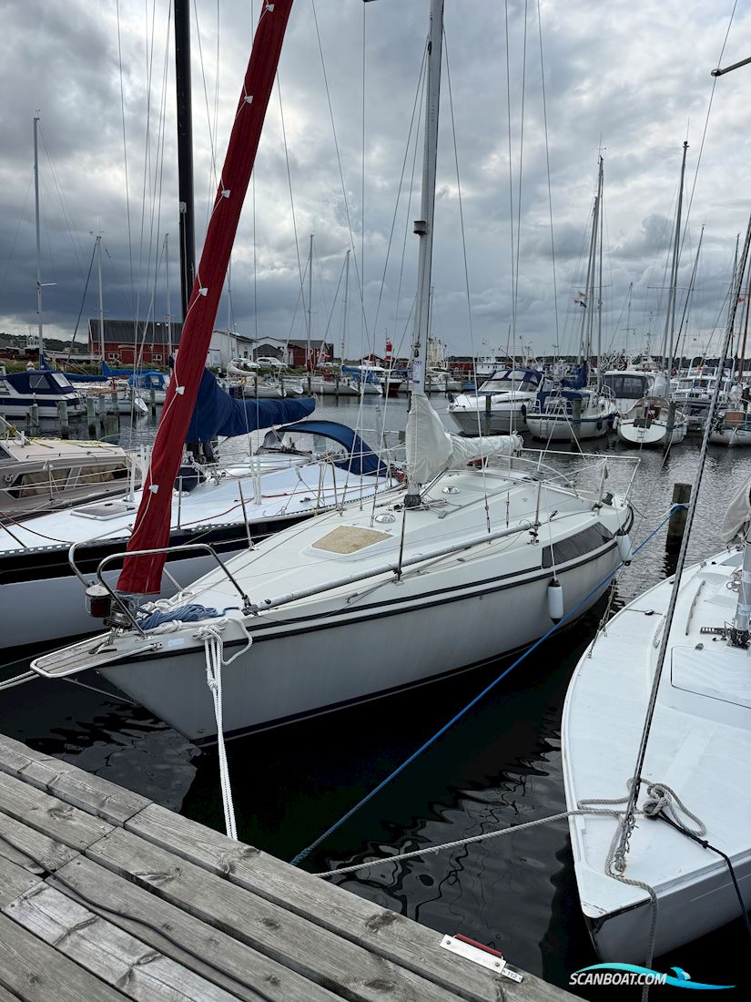 Maxi 84 Zeilboten 1976, met Lombardine motor, Denemarken