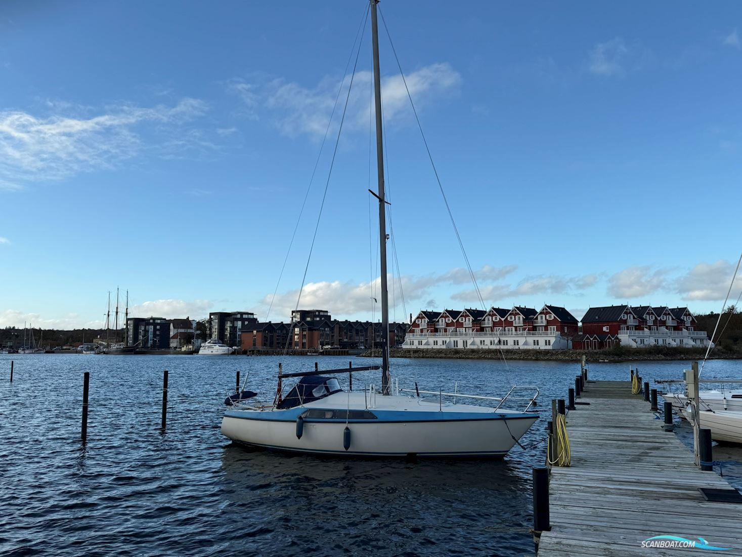 Maxi 87 Zeilboten 1977, met Volvo Penta MD7B motor, Denemarken