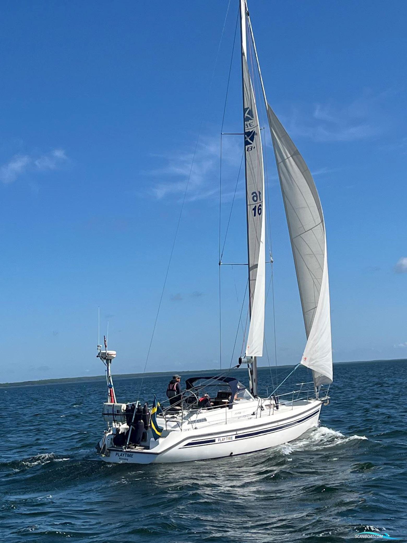 Maxi Maxi 38+ Zeilboten 1995, met Volvo Penta D2-55 motor, Sweden