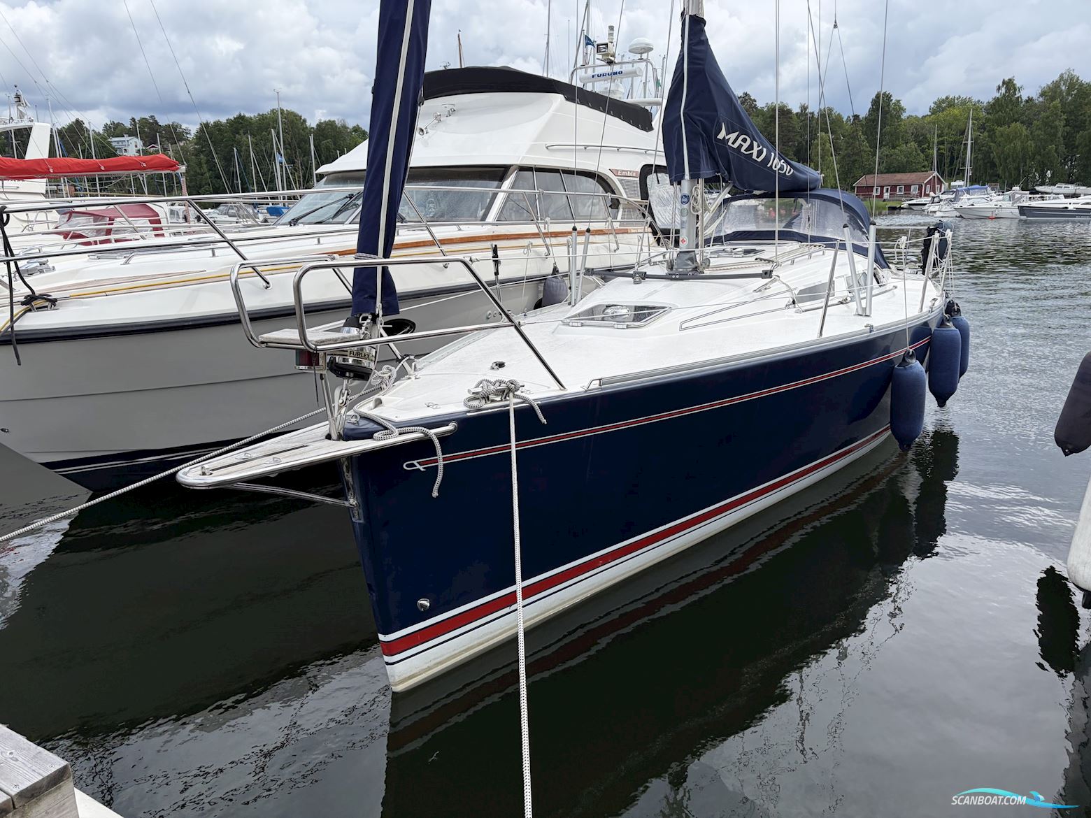 Maxi Maxi Zeilboten 2005, met Volvo 2030 motor, Sweden