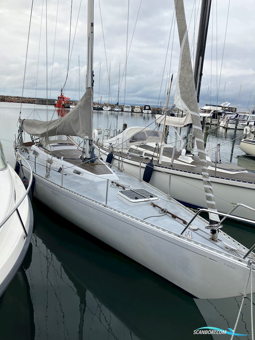 Molich X-Meter Zeilboten 1992, met Yanmar motor, Denemarken