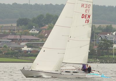 Molich X Meter Zeilboten 1976, met Nanni 3.75 HE motor, Denemarken