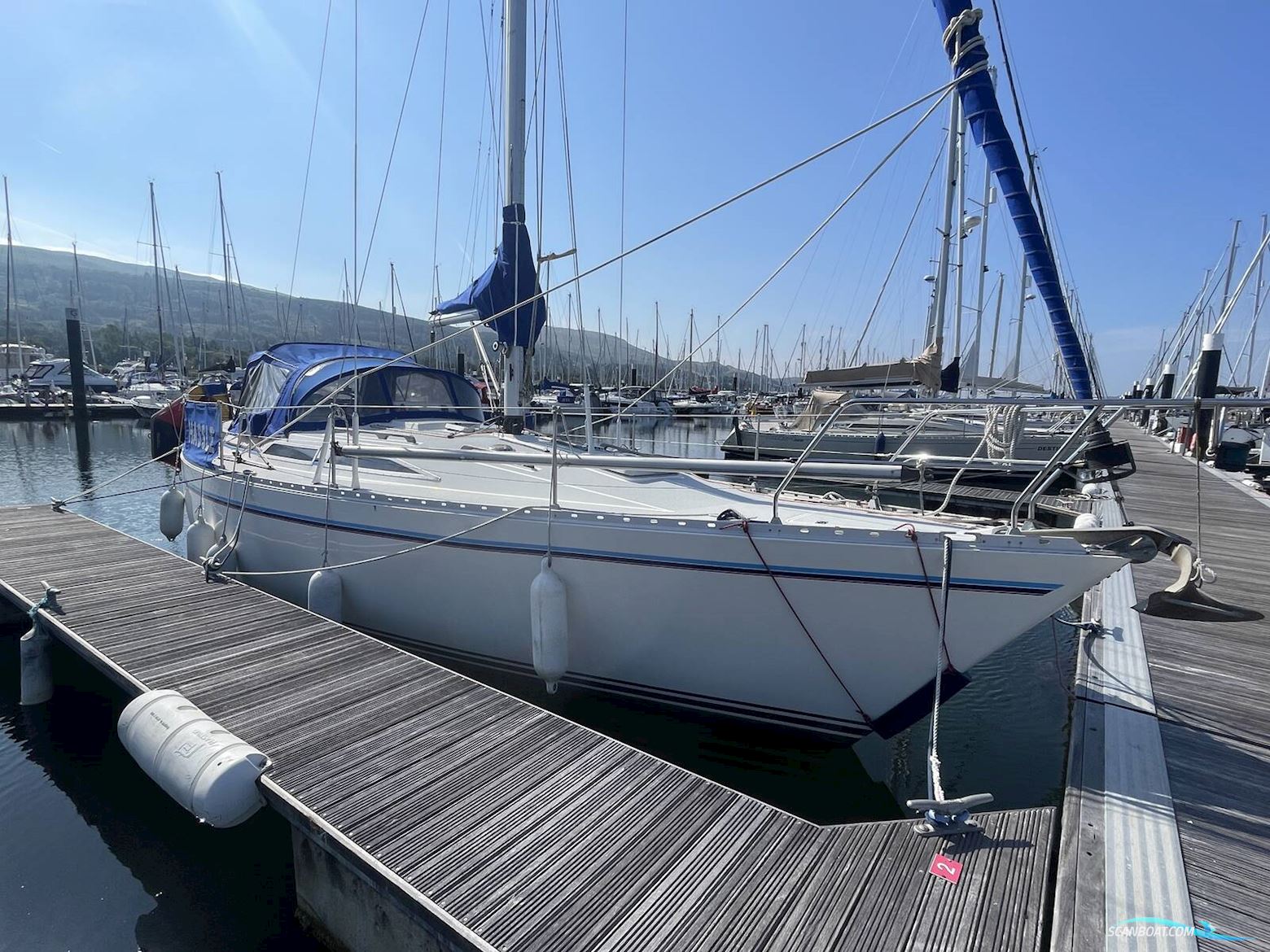 Moody 346 CC Zeilboten 1989, met Beta Marine motor, United Kingdom