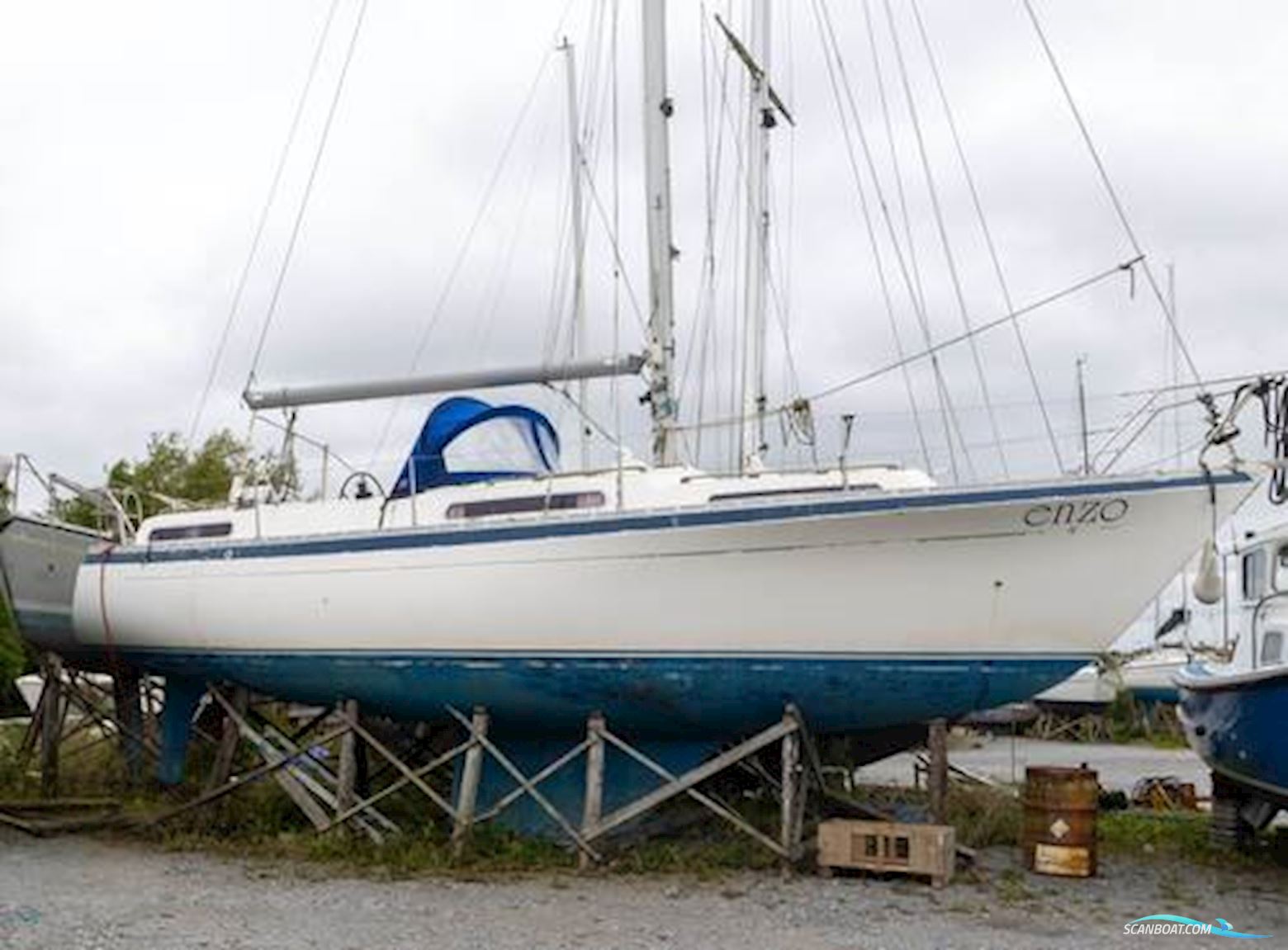 Moody 36 Zeilboten 1980, met Beta motor, Ierland