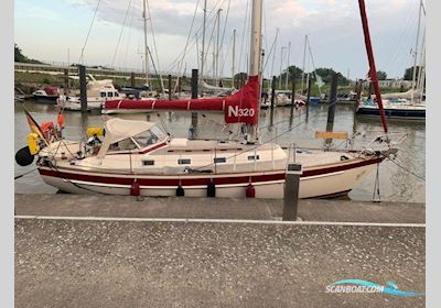 Najad 320 Zeilboten 1984, met VOLVO PENTA 2023 SAILDRIVE motor, Duitsland