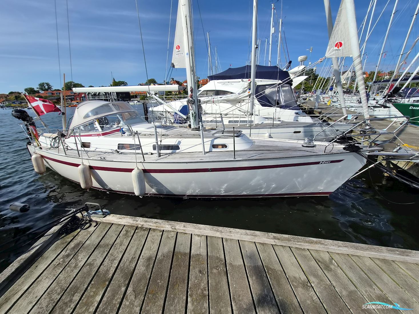 Najad 331 Zeilboten 2003, met Volvo Penta 2030 motor, Denemarken