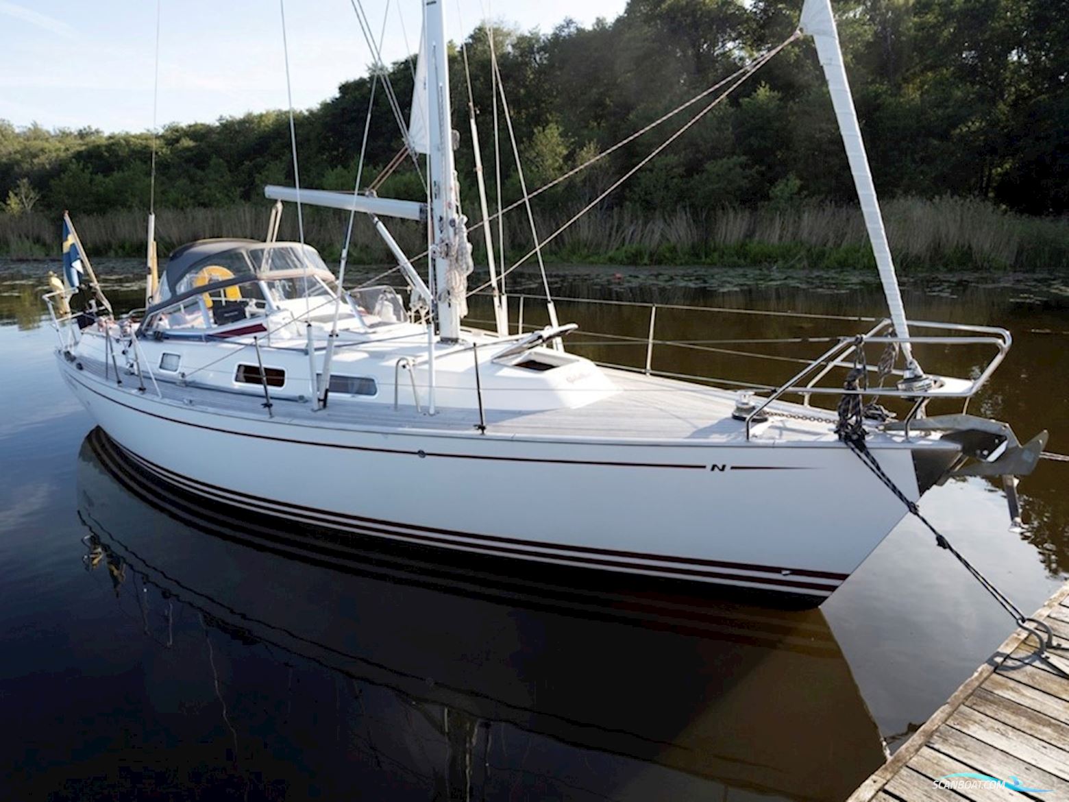 Najad 332 Zeilboten 2008, met Volvo Penta D1-30 motor, Sweden