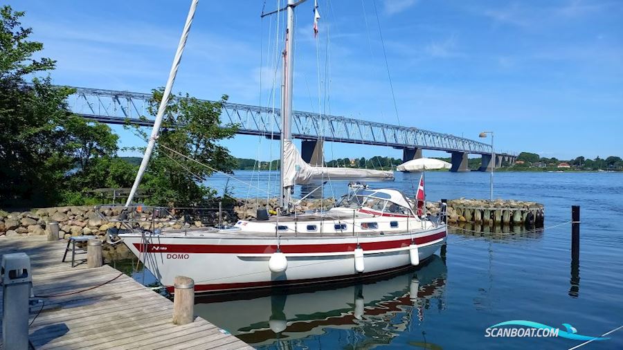 Najad 340 Zeilboten 1990, met Volvo 2003T motor, Denemarken