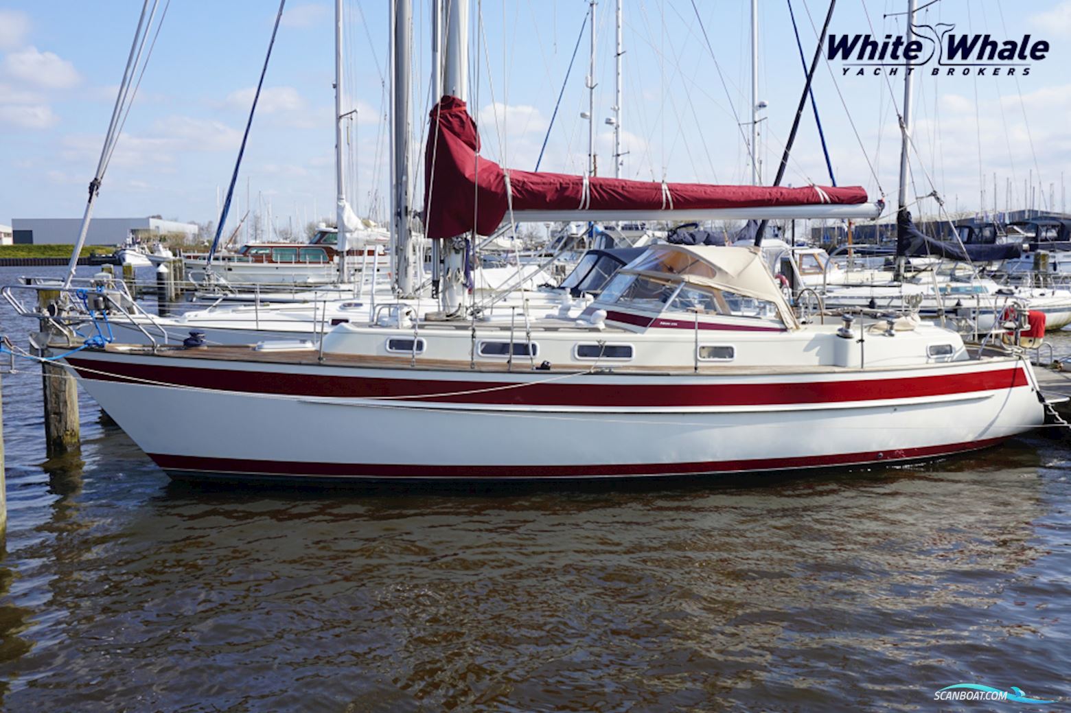 Najad 370 Zeilboten 1993, met Volvo Penta motor, The Netherlands