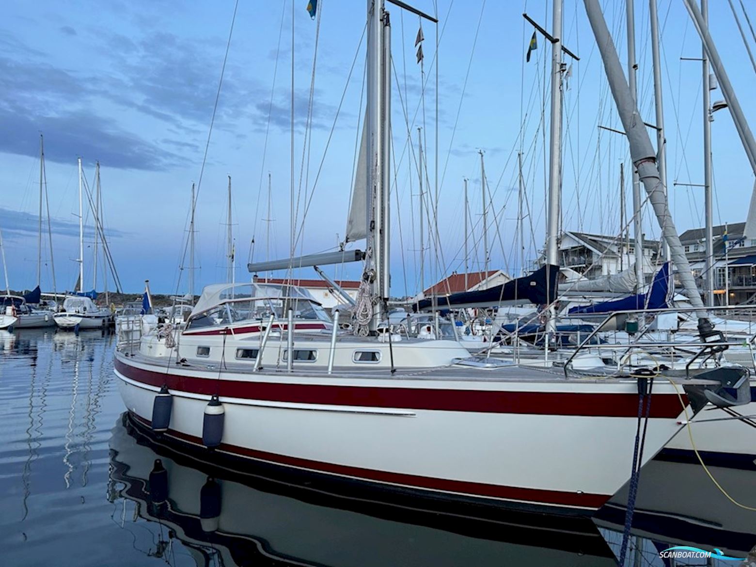 Najad 370 Zeilboten 1993, met Volvo Penta MD 22 motor, Sweden