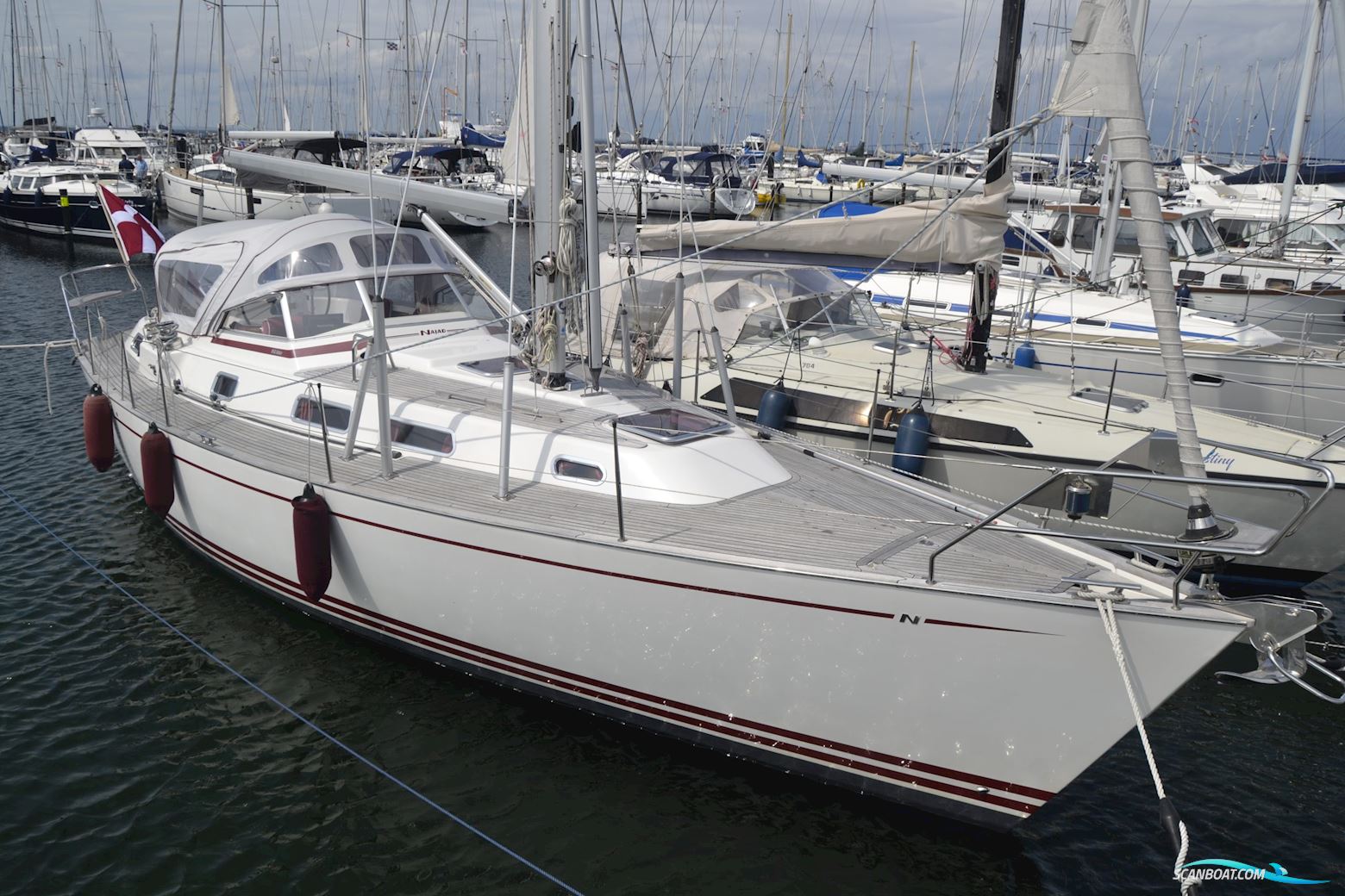 Najad 380 Zeilboten 2006, met Yanmar 4JH4-E motor, Denemarken