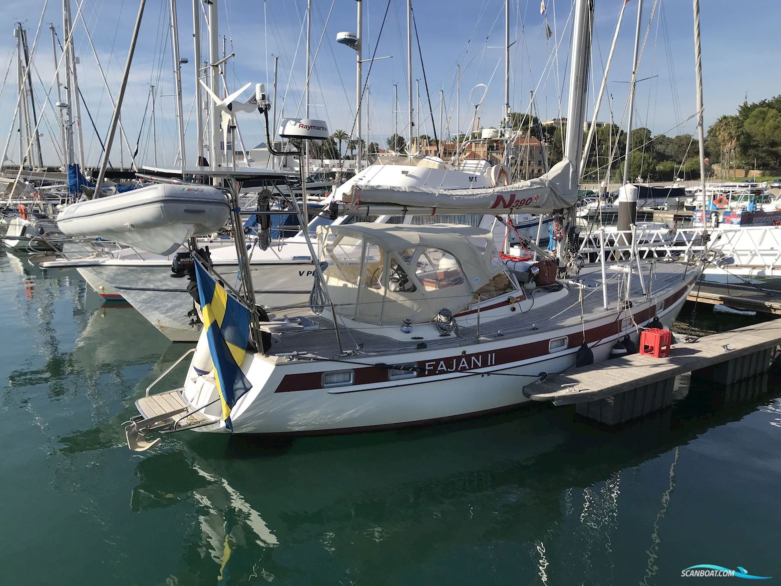 NAJAD 390 Zeilboten 1990, met Volvo Penta MD30 motor, Portugal