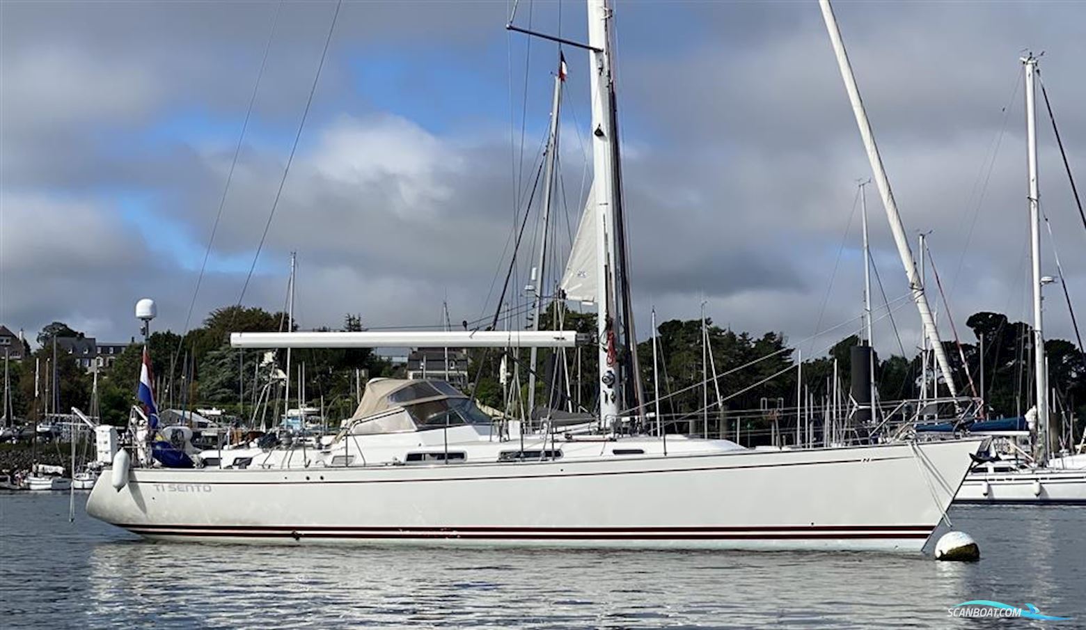 Najad 511 Zeilboten 2005, met Yanmar motor, The Netherlands