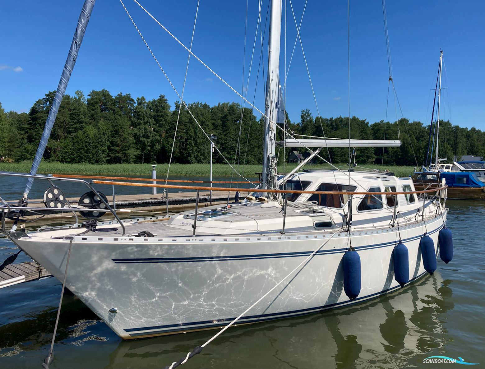 Nauticat 32 Zeilboten 1991, met Yanmar 3GM30F motor, Finland