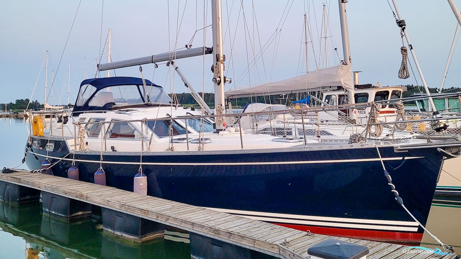 Nauticat 37 Zeilboten 2005, met Yanmar 4JH4 SB 4E motor, Finland