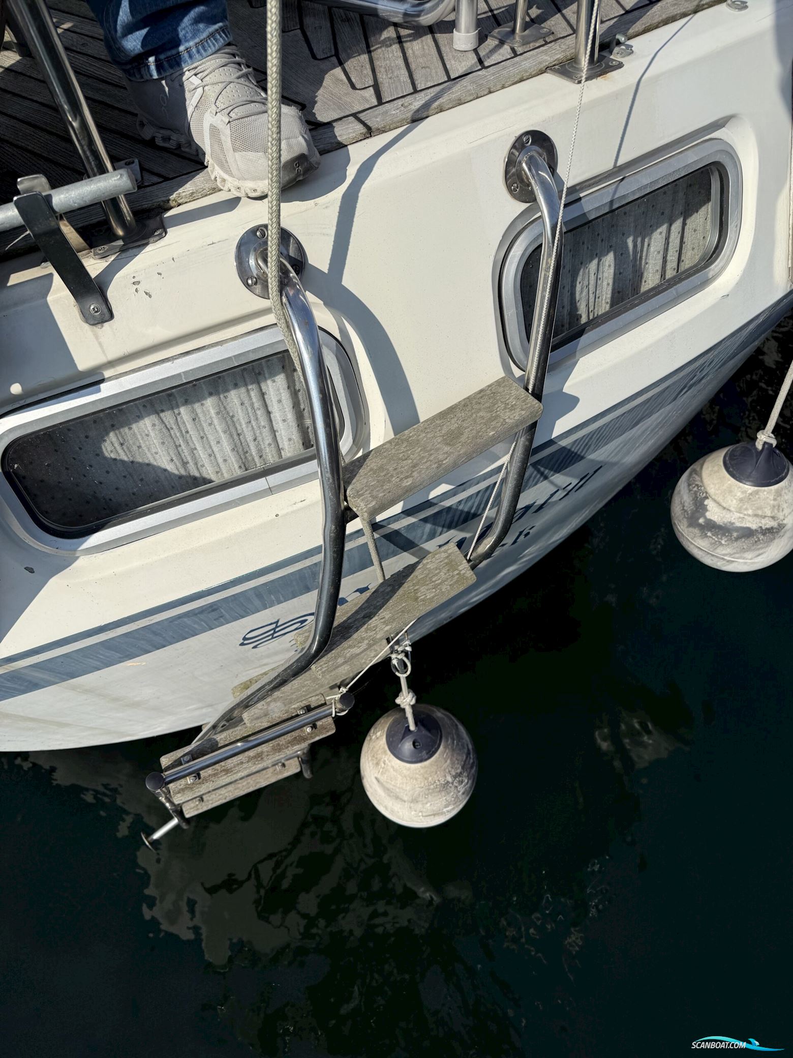 Nauticat 43 med mulig havneplads