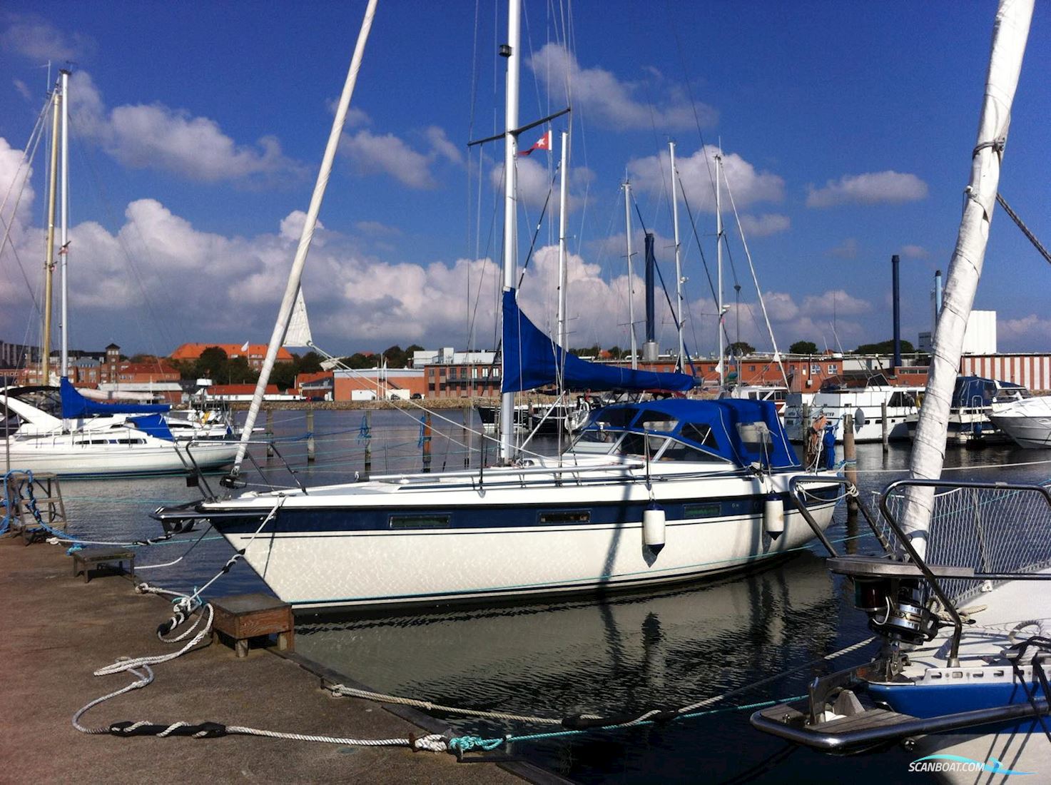 Nordship 28 Zeilboten 1986, met Volvo Penta MD2003 motor, Denemarken