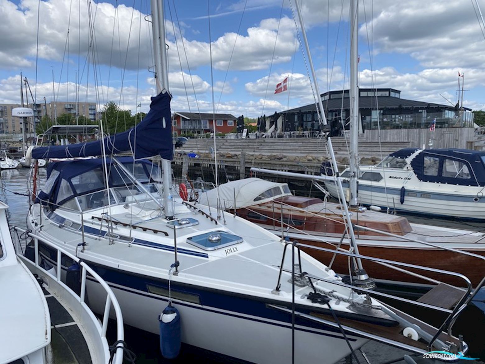 Nordship 35 Zeilboten 1988, met Volvo Penta
 motor, Denemarken