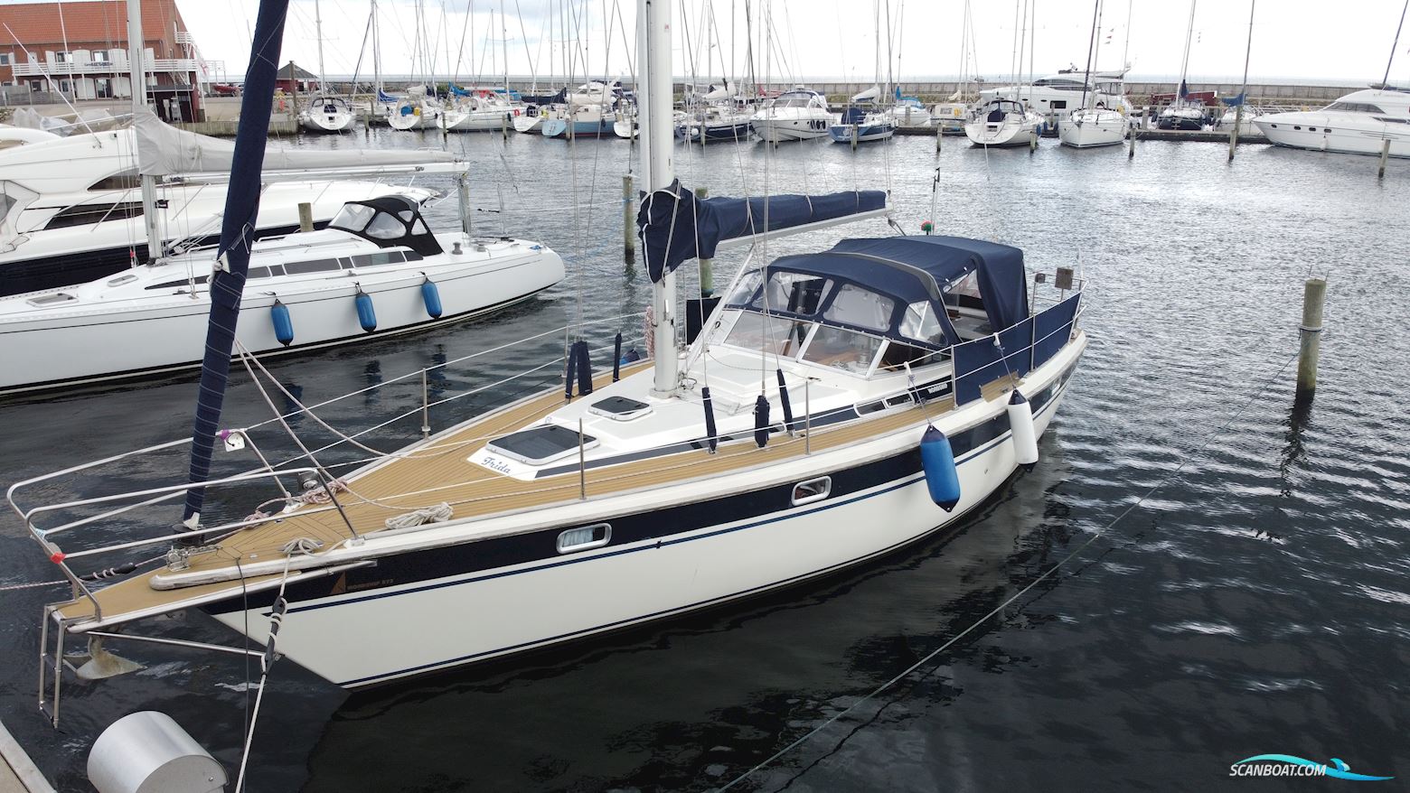 Nordship 373 Zeilboten 1991, met Volvo Penta 2003T motor, Denemarken