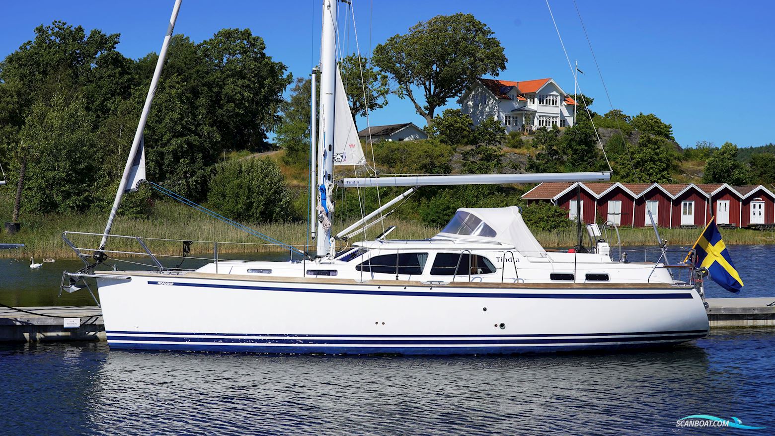 Nordship 380 DS Zeilboten 2016, met Volvo Penta D2 - 55 motor, Sweden