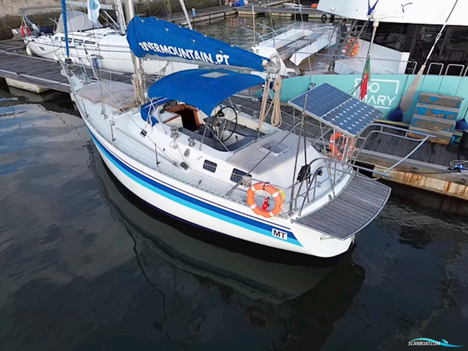 North Wind Mistral 36 Zeilboten 1983, met Solé Diesel Mini 44 motor, Portugal