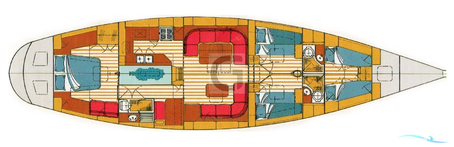 Ocean 62 Centreboard Ketch