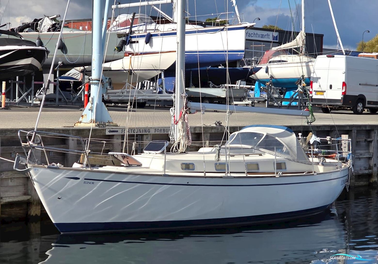 OE 32 Zeilboten 1984, met Bukh motor, Denemarken