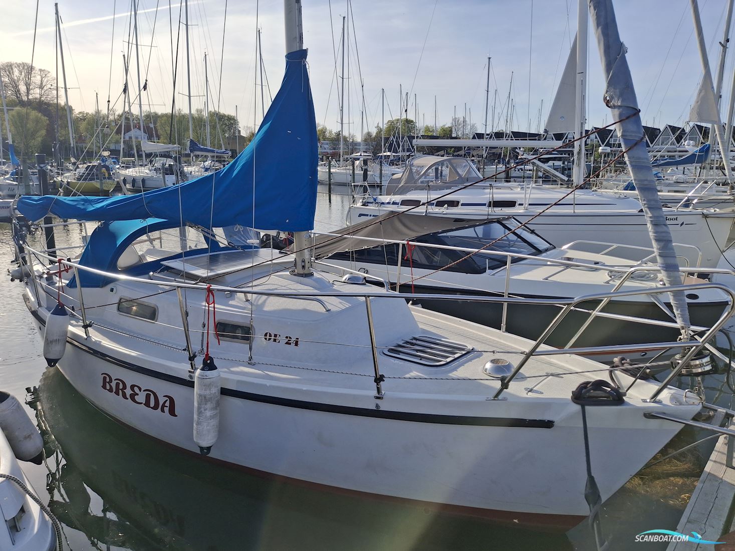 OE24 Olle Enderlein Zeilboten 1981, met Yanmar YSB12 motor, Denemarken