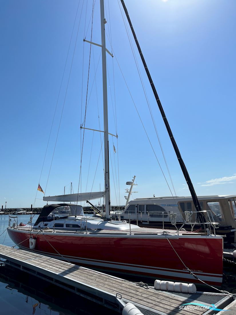 Oliver Von Ahlen Segelyacht 42 Wie Luffe Zeilboten 2007, met Mercedes Marine motor, Duitsland