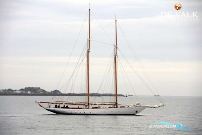 Olivier Van Meer 143 Zaca A Te Moana Zeilboten 1992, met Lugger motor, België