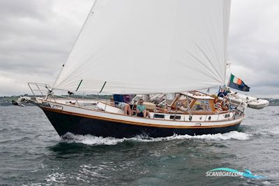 One Off 58 Zeilboten 1980, met Perkins Sabre motor, Ierland