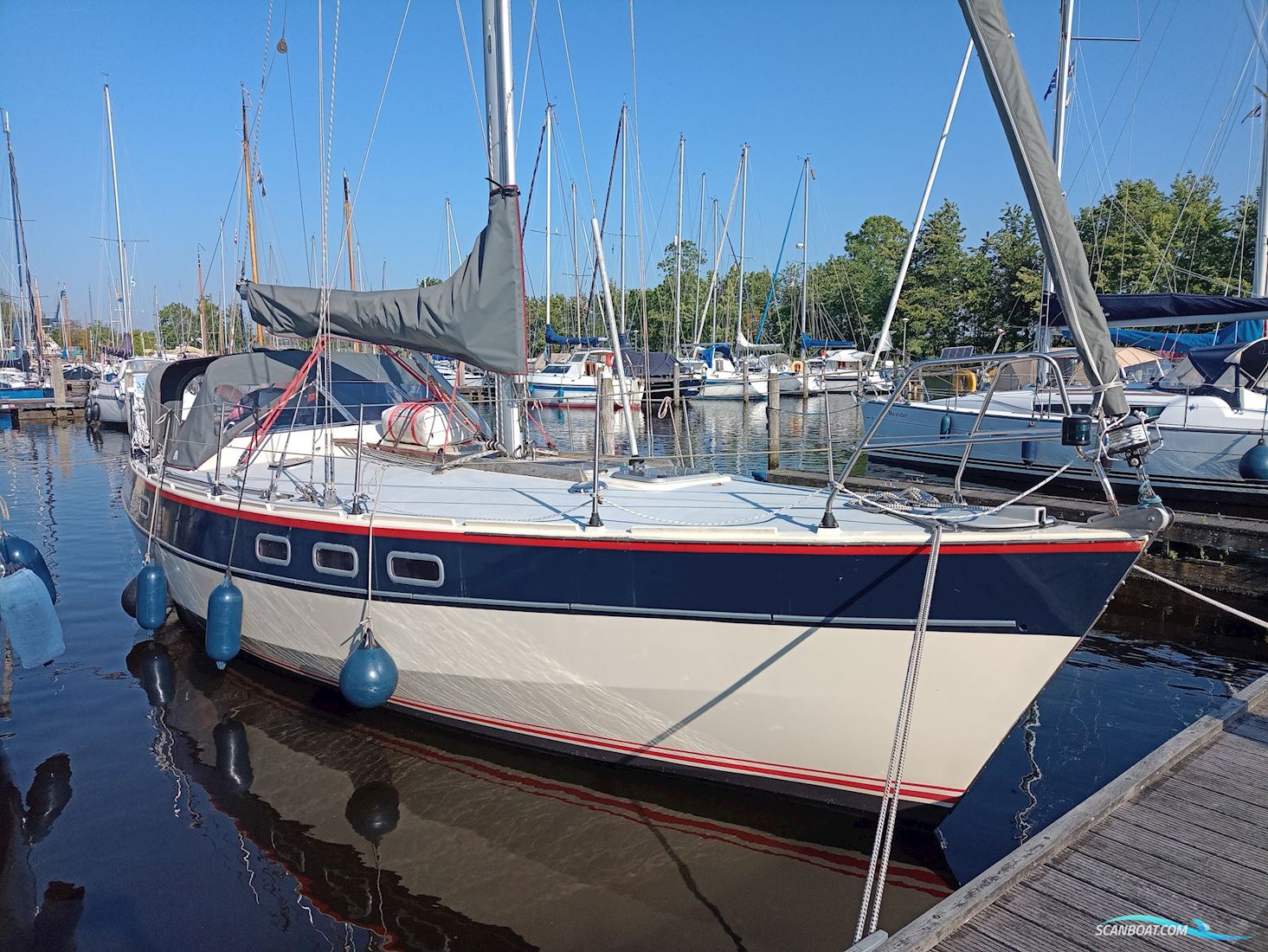 One-Off Visie 33 ft Zeilboten 1993, met Nanni 3.90HE motor, Denemarken