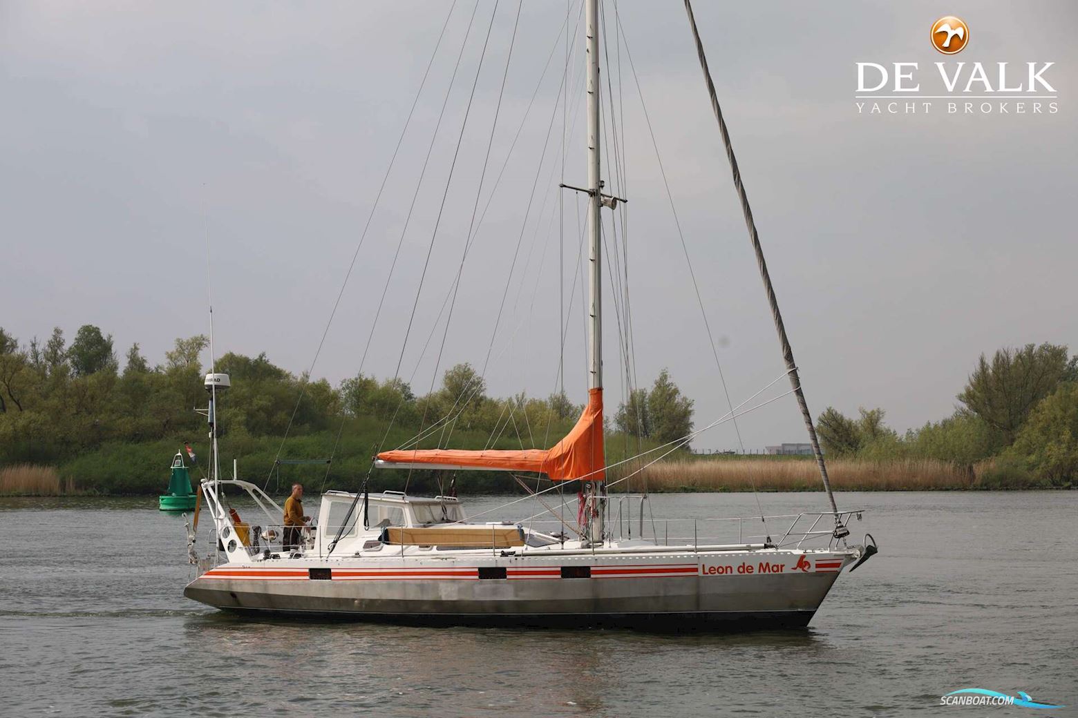 Ovni 43 Zeilboten 1991, met Volvo Penta motor, The Netherlands