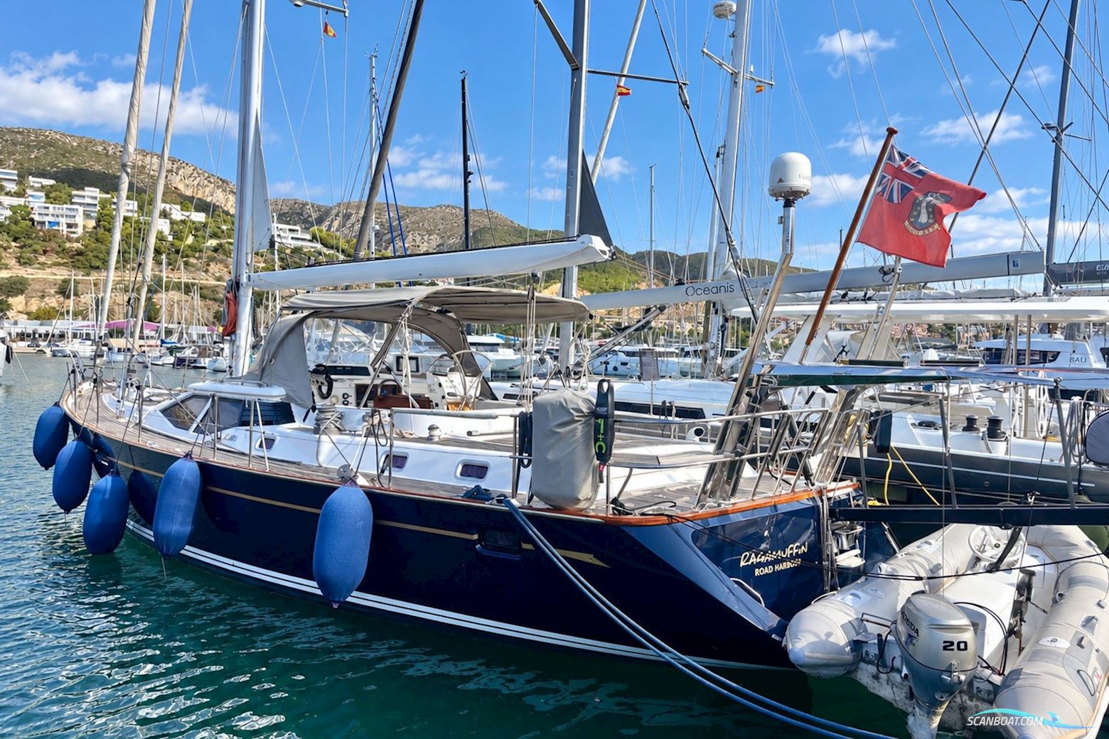 Oyster 56 Zeilboten 2003, met Perkins M115T 4-Cylinder motor, Spain