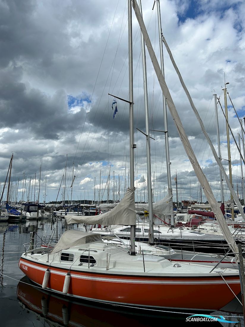 Polaris Drabant 26 Zeilboten 1980, met Yanmar motor, Denemarken