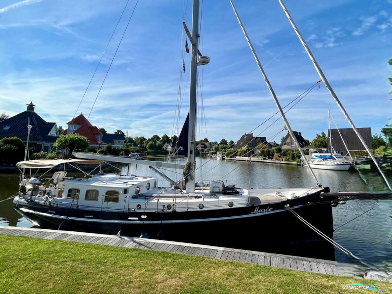 Puffin 42 Zeilboten 1998, met Lombardini motor, The Netherlands