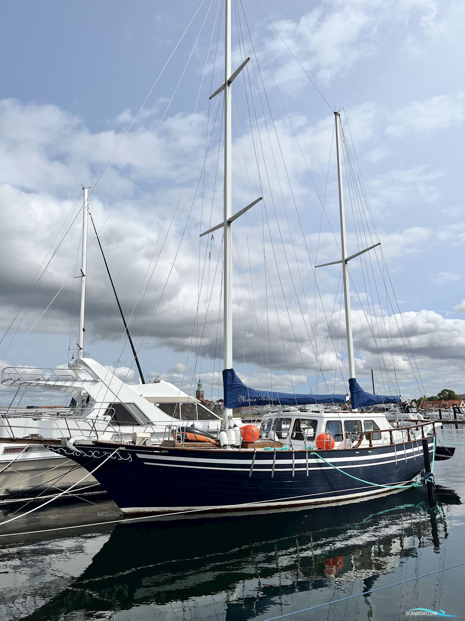 Randesund Clipper 47 Zeilboten 1998, met Perkins M-135 motor, Denemarken