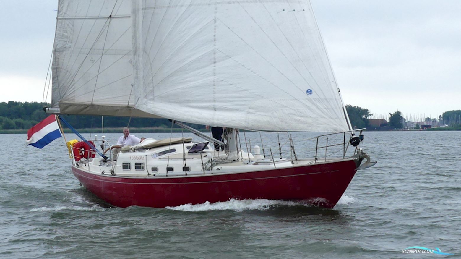 Rebel 41 Zeilboten 1965, met Volvo Penta motor, The Netherlands