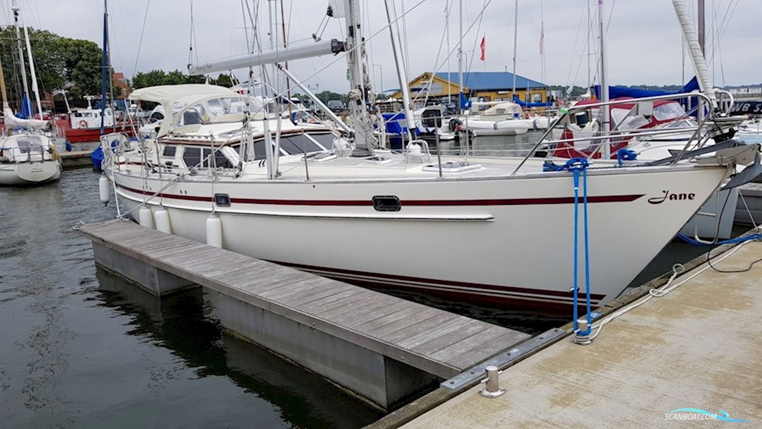 Regina af Vindö 43 DS Zeilboten 1999, met Yanmar 4JH2-Dte motor, Sweden